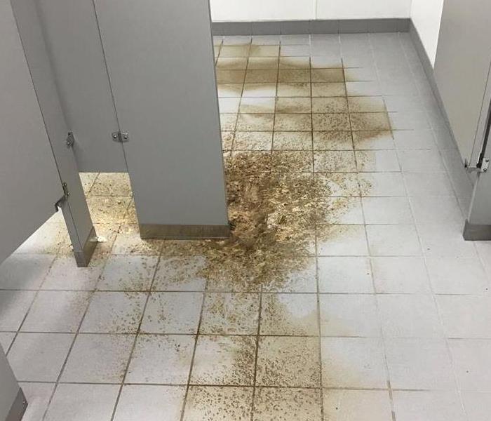 Dirty Bathroom Floor